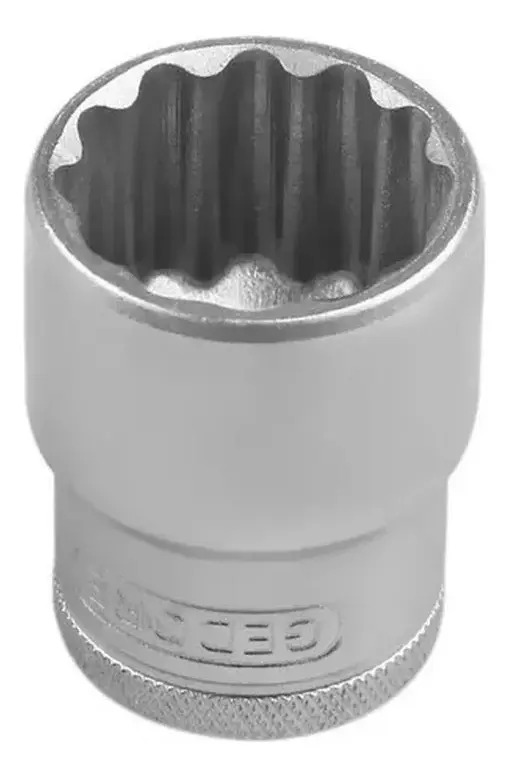 D19-1.1/16 Soquete Estriado Encaixe 1/2