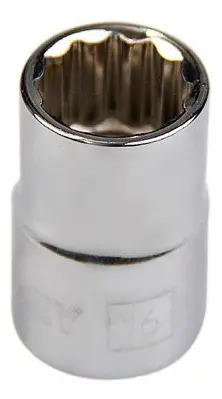 STANLEY 1/2"-16MM Soquete Estriado
