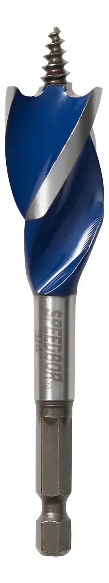 IRWIN Broca de Auto-Avanço Speedbor Max - 3 Canais - 3/4" X 4"