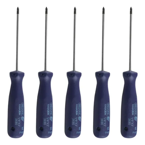 150NR-1/8" X 6" Chave de Fenda Simples Isolada Ccartela