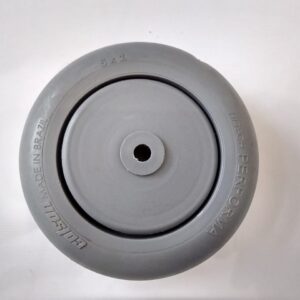 R.512.NY.E (4764)  Roda Nylon 512 C/ Rolamento de Esfera e Calota (4764)