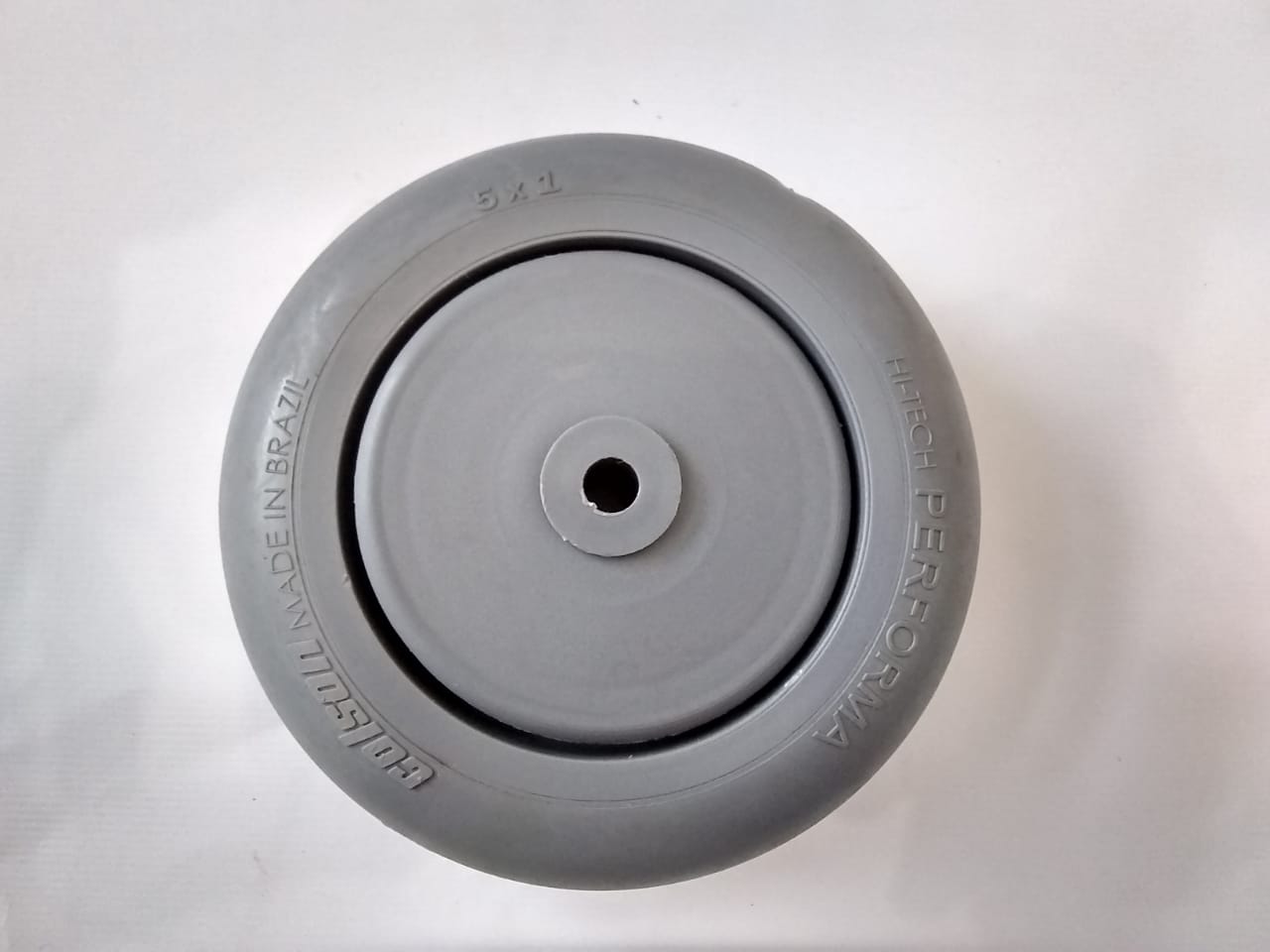 R.512.NY.E (4764) Roda Nylon 512 C/ Rolamento de Esfera e Calota (4764)