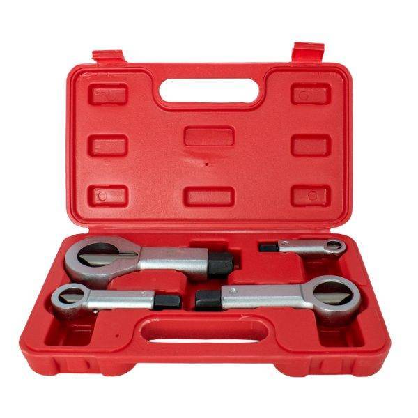 KIT de Ferramentas para Cortar/Remover Porcas Danificadas (9MM a 27MM) - 4 Pecas