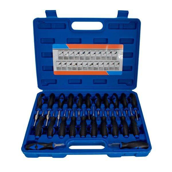 KIT para Extrair Terminais de Conectores Eletricos - 23 Pecas