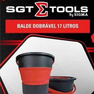 Balde Dobrável 17 Litros