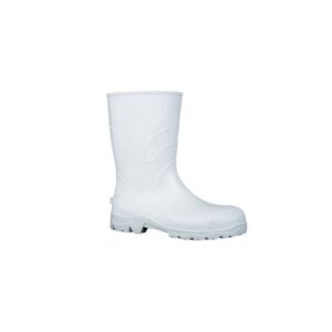 BOTA PVC BRANCA C/FORRO CANO MÉDIO Nº 39 PPP 106