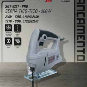 SGT-5221 - Pro - 220V - Serra Tico-Tico - 500W