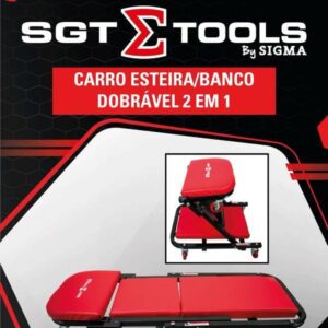 Carro Esteira/Banco Dobravel 2 em 1