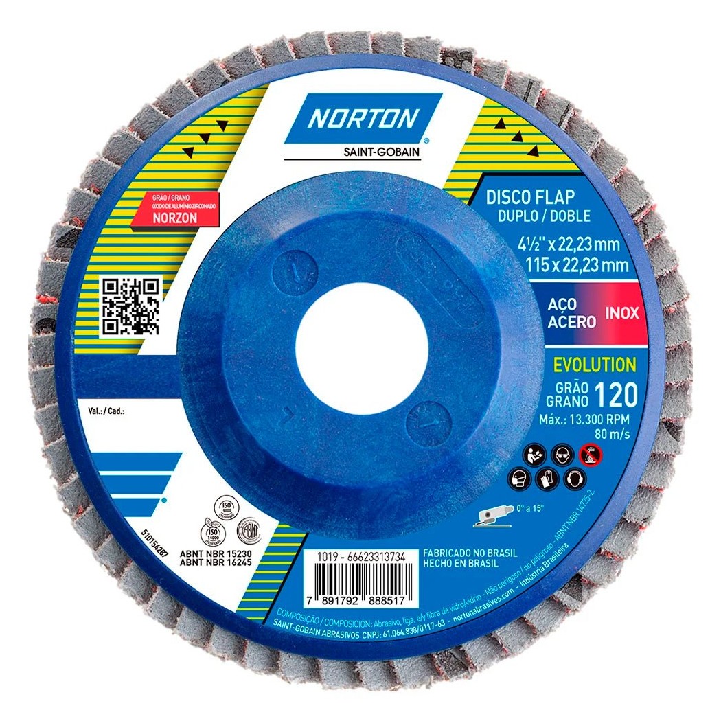 Disco Flap R822 115X22.23MM - P00120