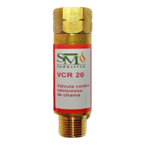 Valvula Corta Chama P/Maçarico Acetileno Vcr 20
