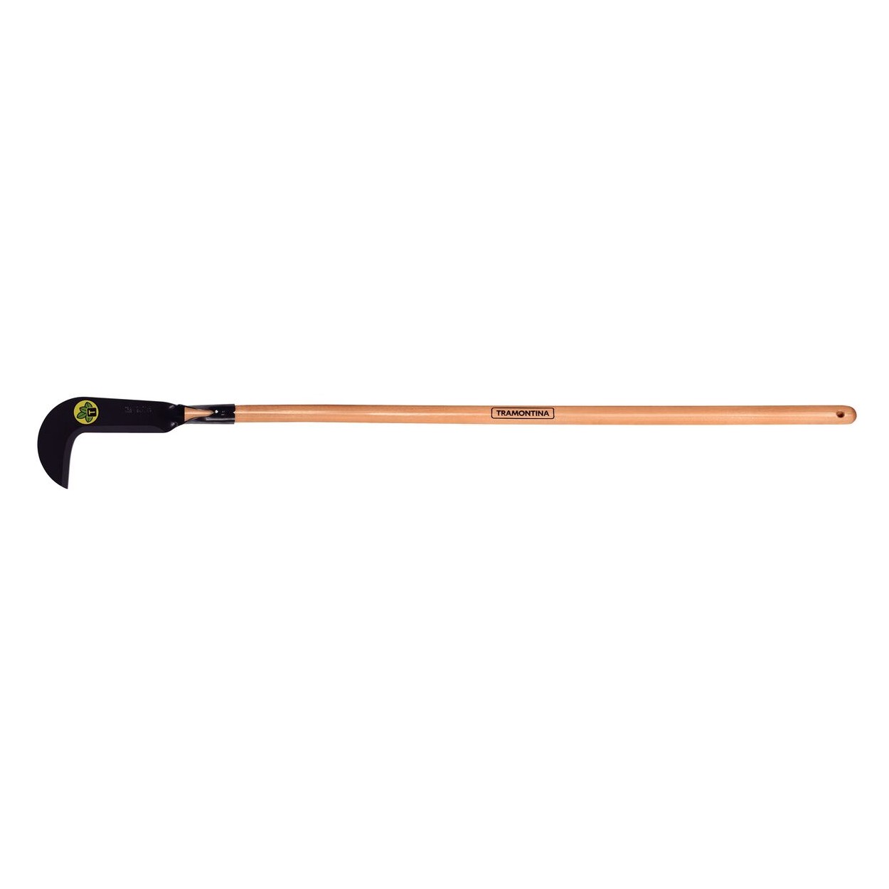 Foice Rocadeira Aco C/Madeira - (110CM)