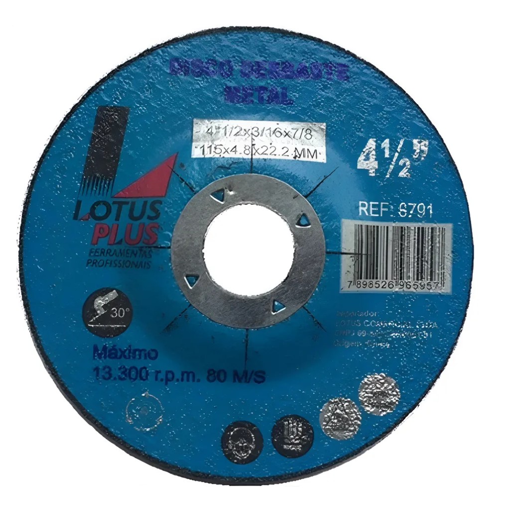 Disco Desbaste Plus - 115X4.8X22.2MM