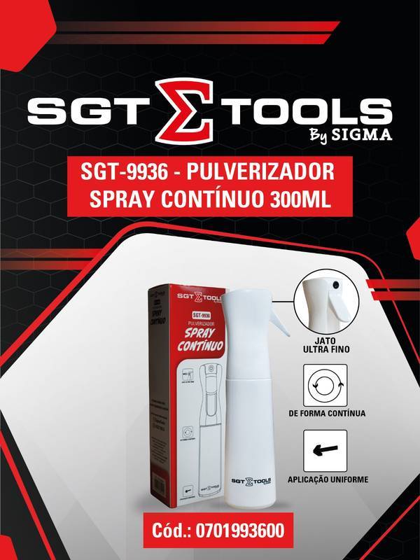 SGT-9936 - Pulverizador Spray Continuo 300ML