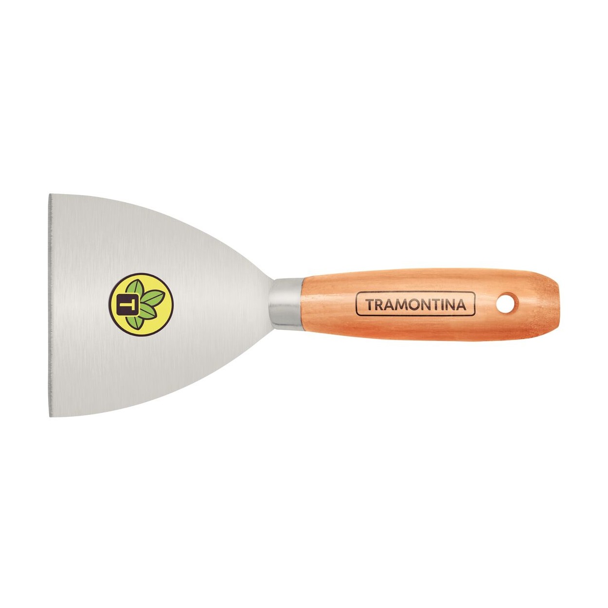 Espatula Rig. Aco Carbono C/Madeira - (6CM)