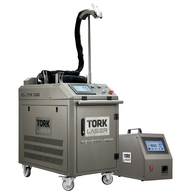 Laser 5X1 - 2000W - Reactor 2000 - Solda por Adição e Fusão / Limpeza a Distância e do Cordão / Cort