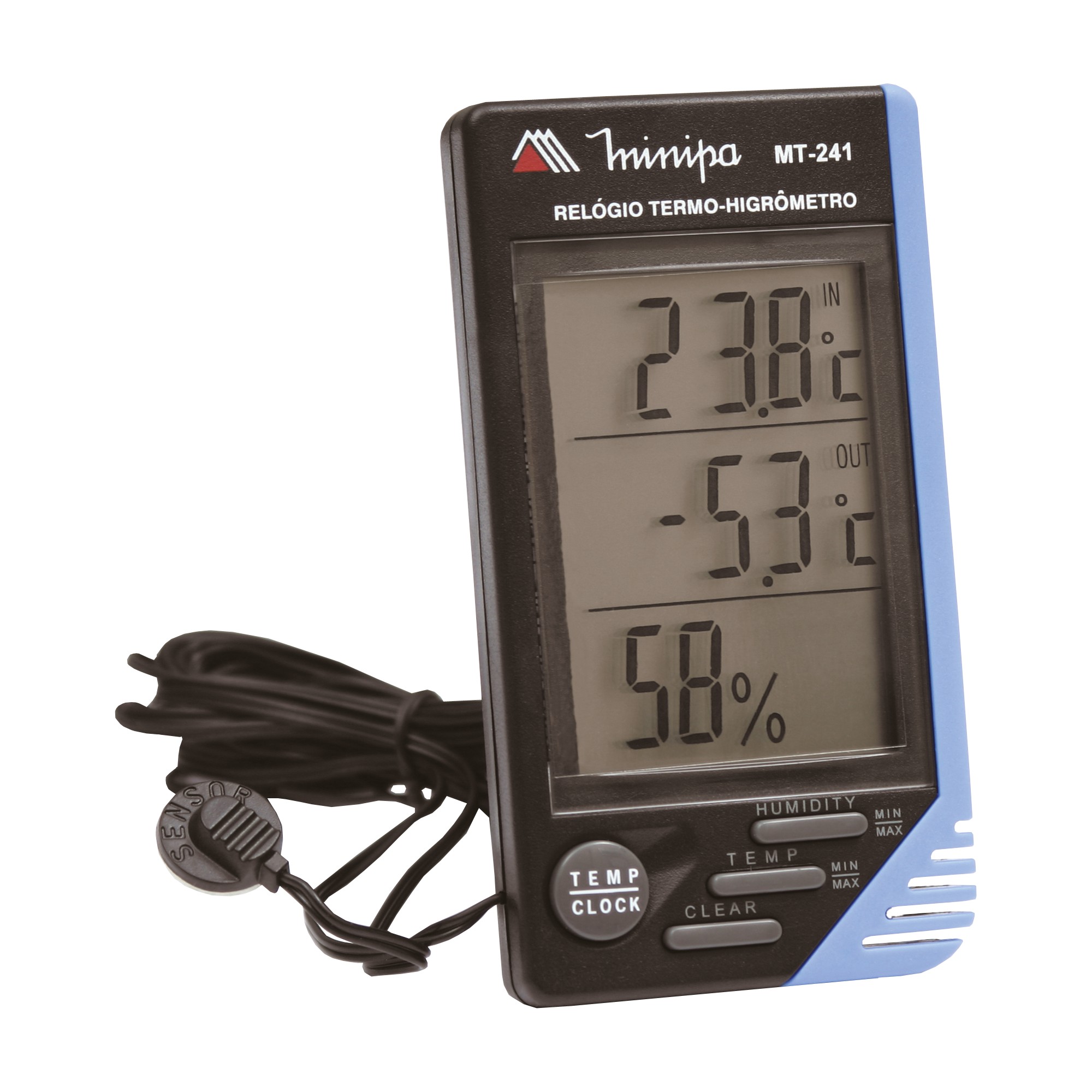 Relogio Termo-Higrometro Digital - MT-241