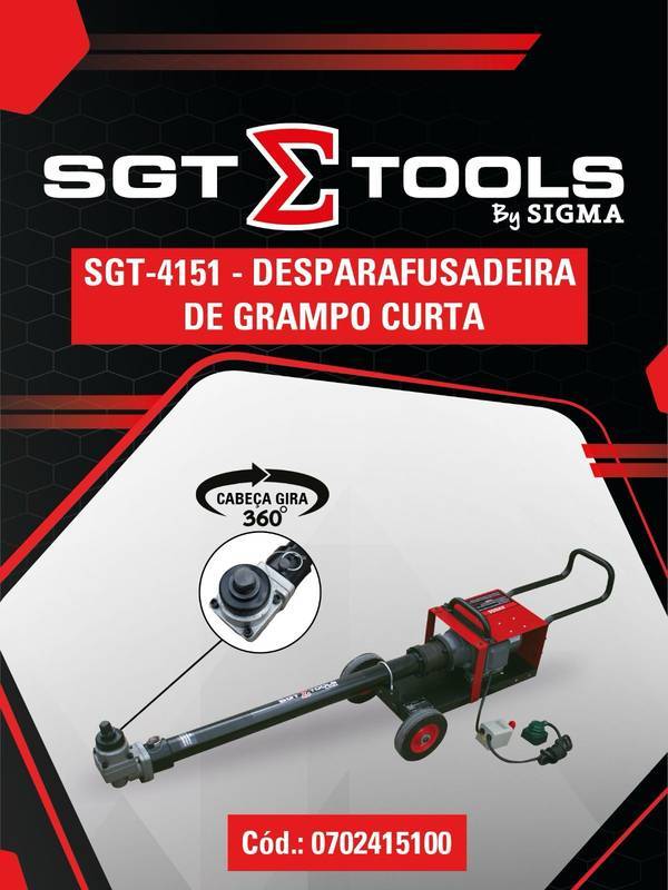 SGT-4151 - Desparafusadeira de Grampo Curta