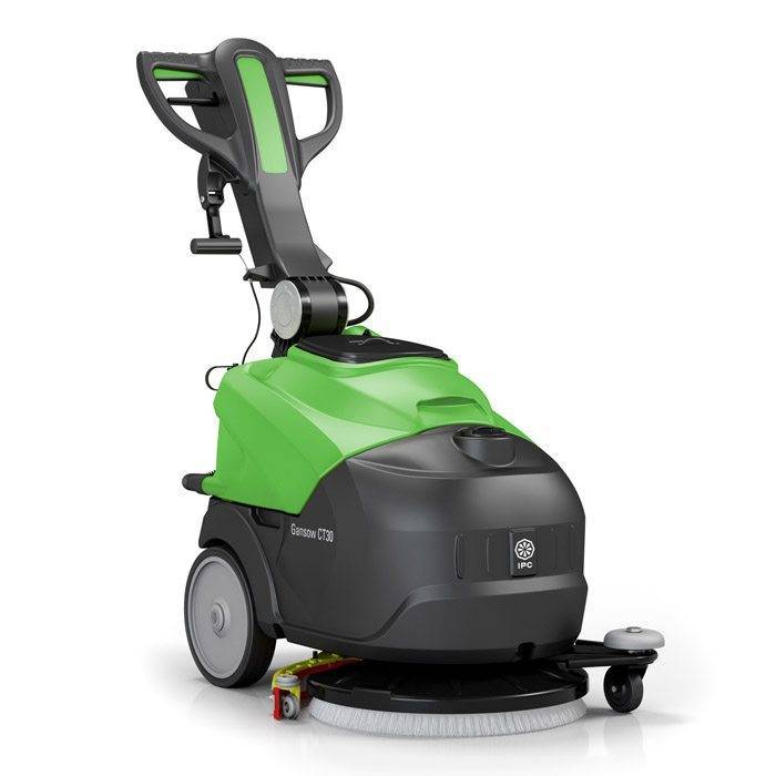Lavadora de Piso Modelo CT30 Bat Gel Disco/Escova Verde
