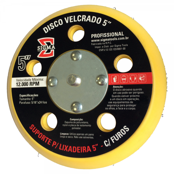 Disco Velcrado 3" S/ Furos