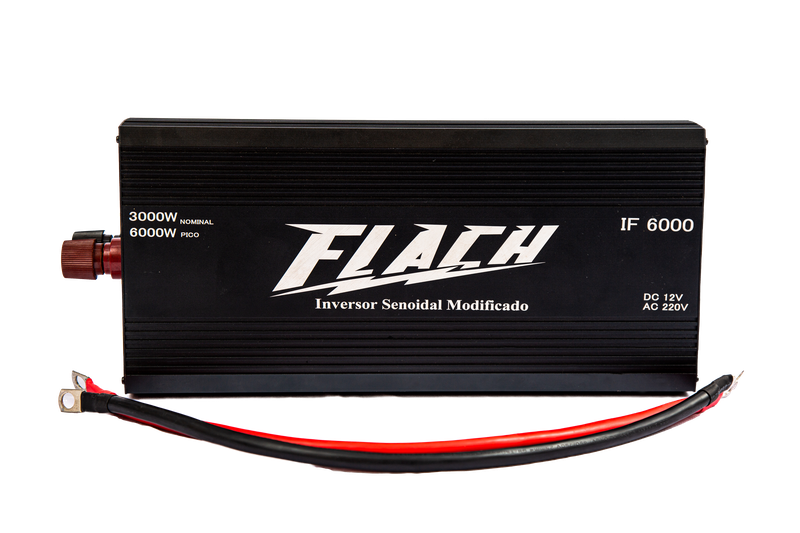 Inversor de Tensão Semi-Senoidal - 24V/127V - 6000W PICO-3000W Nominal