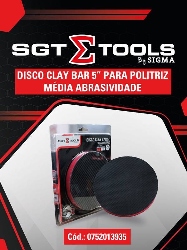 Disco Clay Bar 5" para Politriz