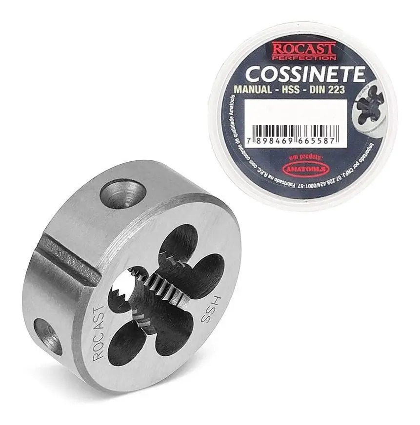 COSSINETE MANUAL HSS UNC 5/32" (Nº8) - 32 FPP 223 B