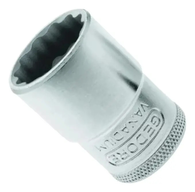 D30-13/16 Soquete Estriado Encaixe 3/8"