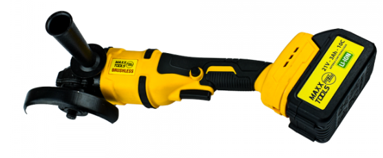 MXT-7400 - ESMERILHADEIRA ANGULAR 4 1/2" BRUSHLESS - M14 - 2 BATERIAS 21 V - 3 Ah