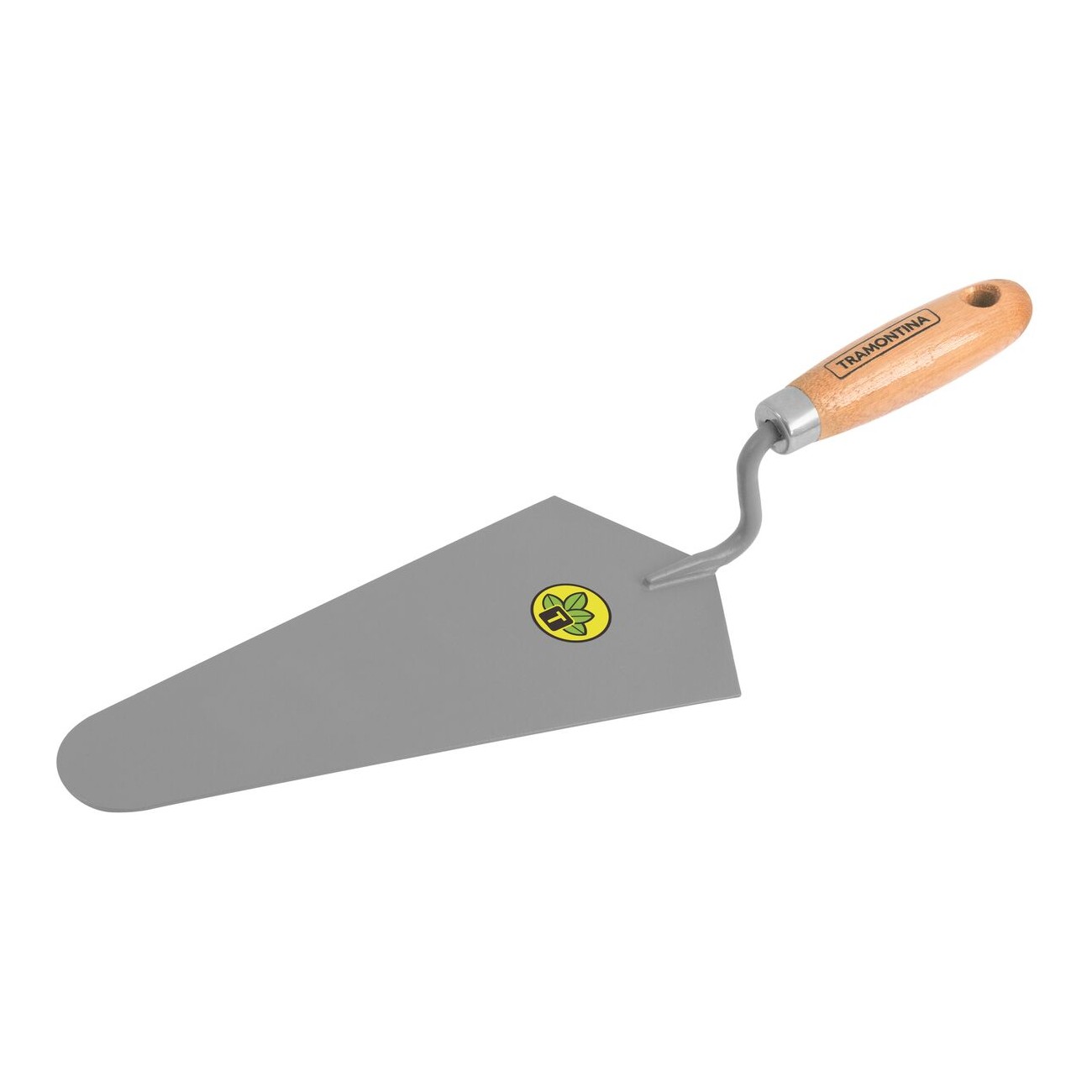 Colher Pedreiro Aco C/Madeira 10"