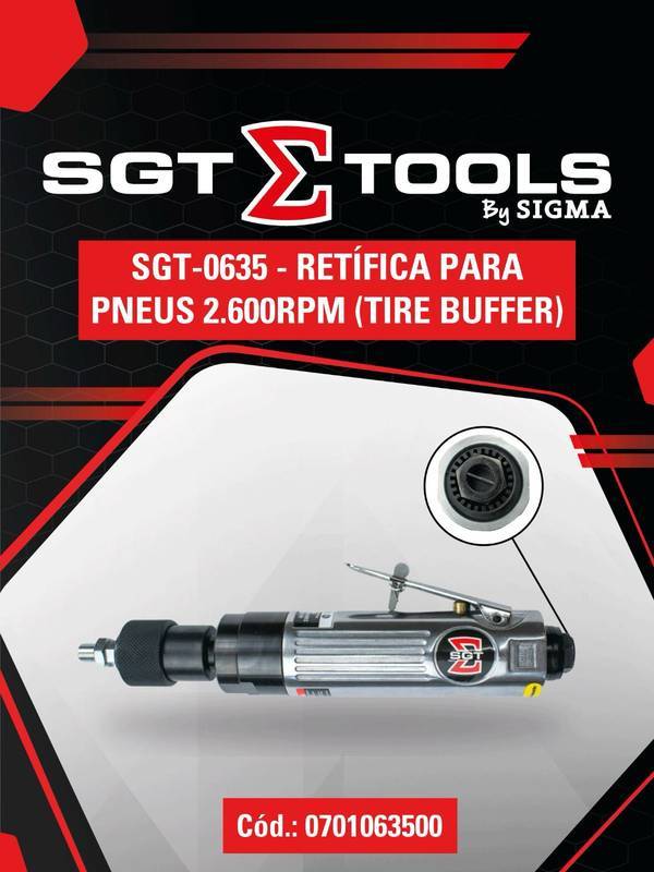 SGT-0635 - Retifica Parapneus 2.600RPM (Tire Buffer)
