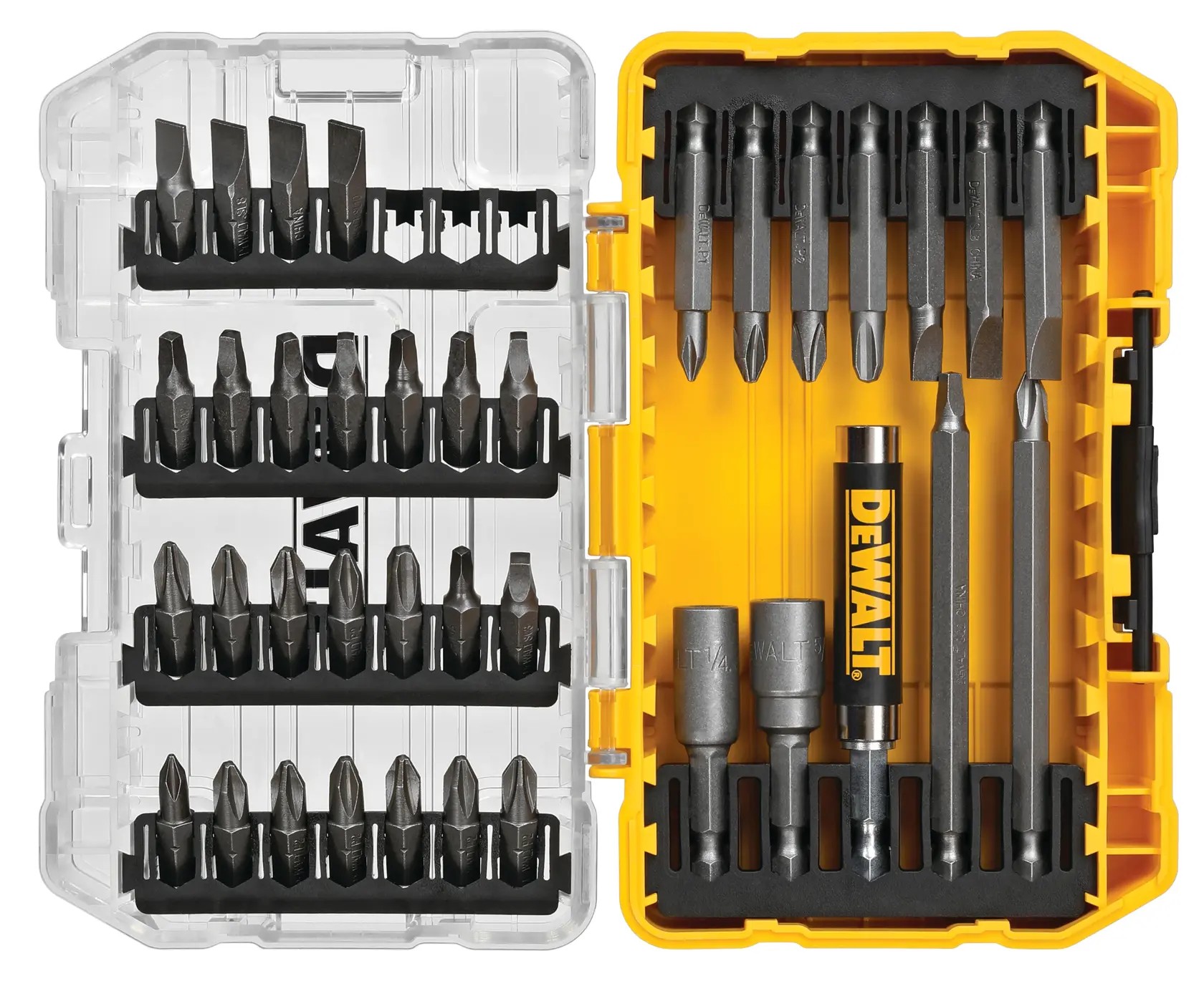 DEWALT DW2163 — JG. 37 Pçs. Parafusar C/ Estojo