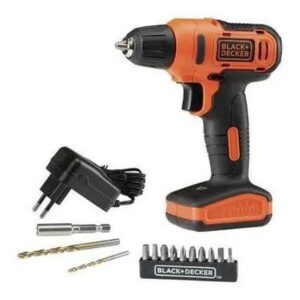 Black+decker LD12S-BR — Parafusadeira / Furadeira 3/8" (10MM) 12V Max* LI-Ion Vvr Bivolt com 13 Acessórios