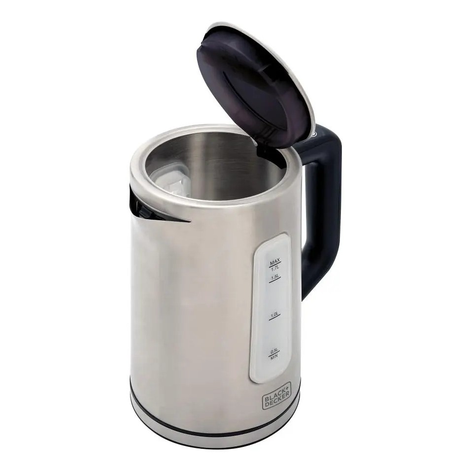 Black+decker KEPG-B2 — Gourmand Gris - Chaleira Elétrica Programável, 1,7L, 1850W, 220V