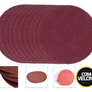 Flap Lixa Velcro 5" - P120 10UN