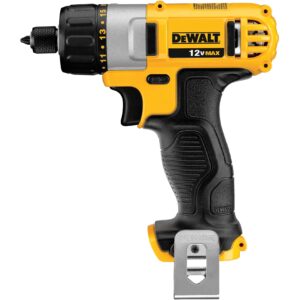 DEWALT DCF610S2-BR — Parafusadeira 1/4" (6,35MM), 12V Max* LI-Ion, 2 Bat 1.5AH, (DCB120) Carreg Bivolt e Bolsa