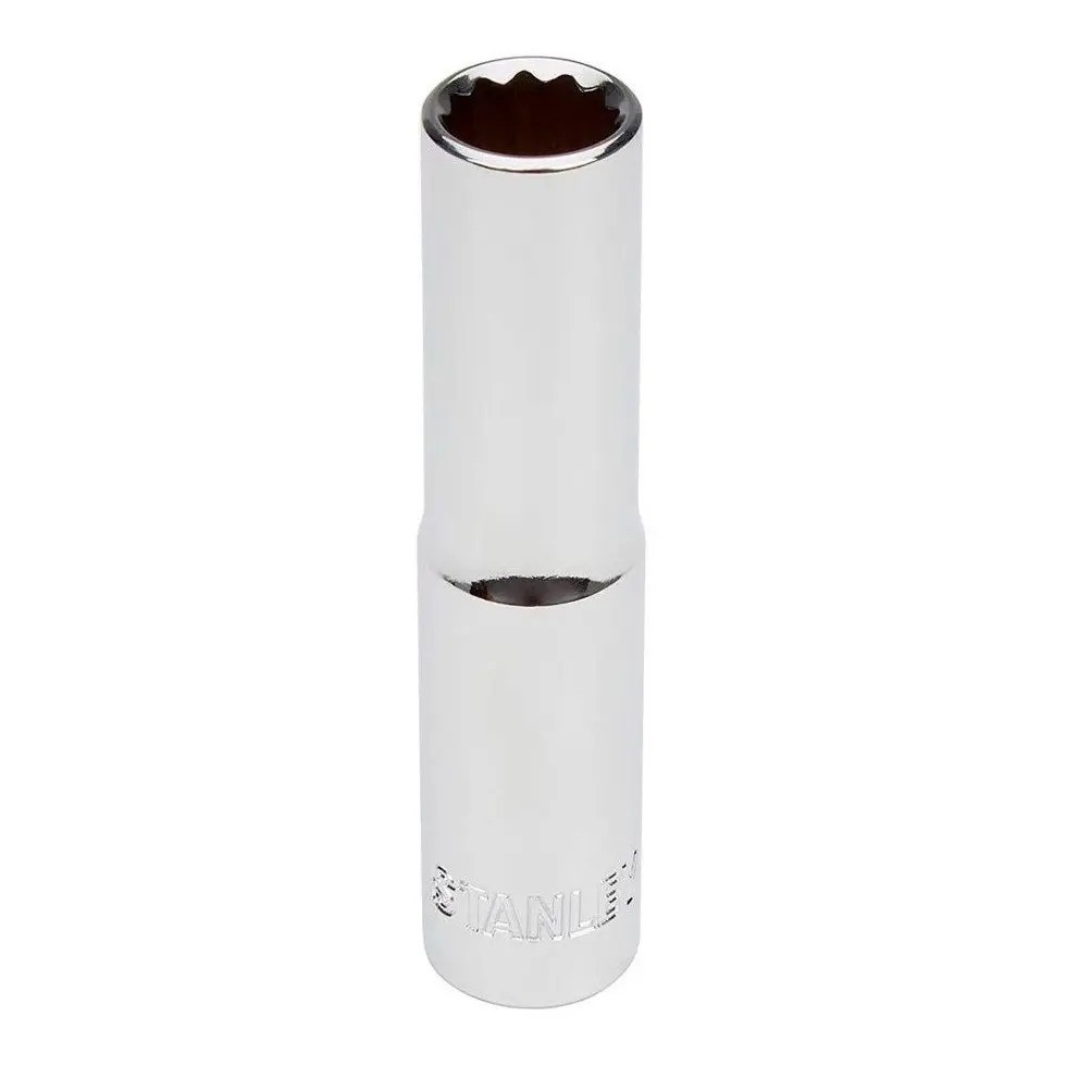 STANLEY 14MM Soquete Longo 1/2"ESTRIADO
