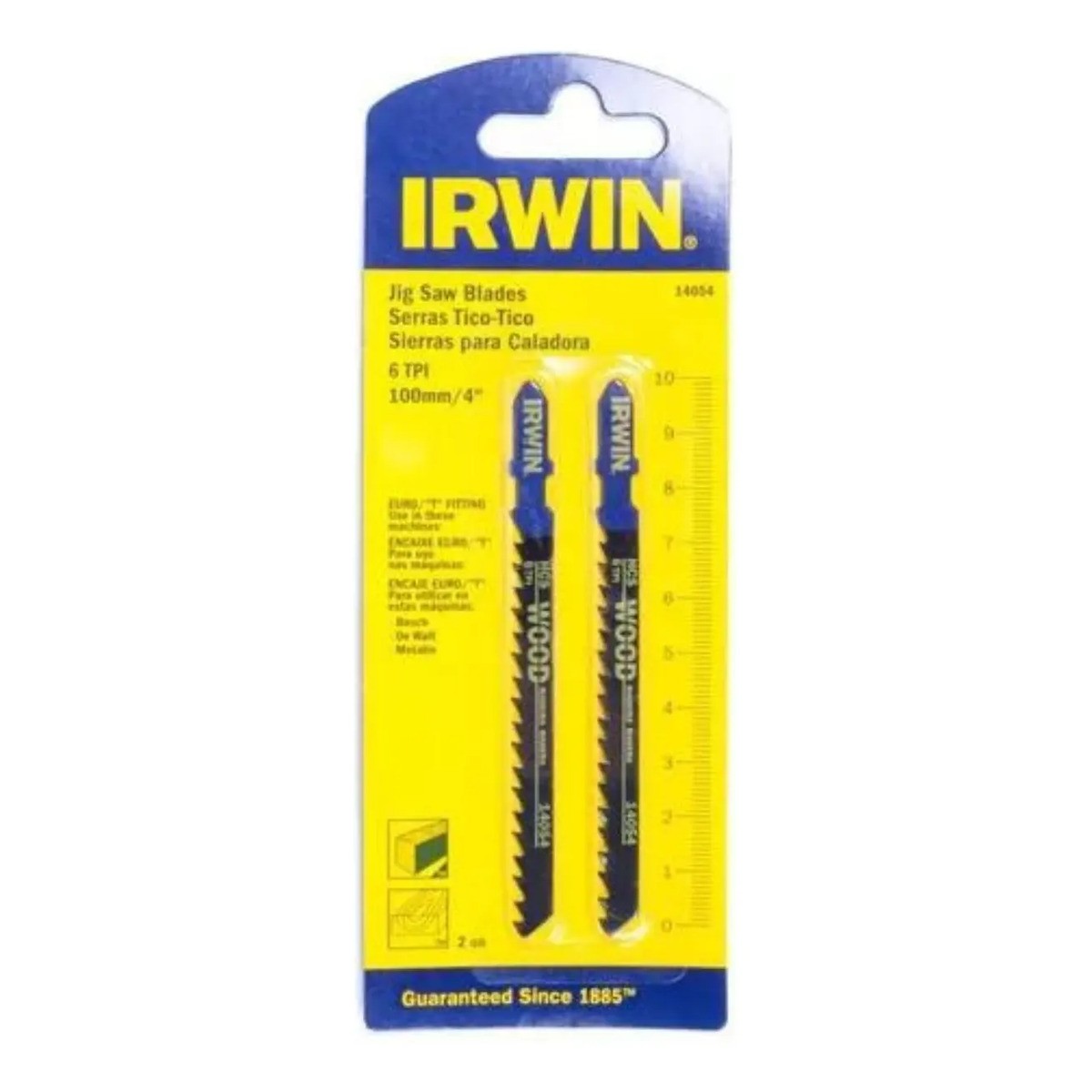 IRWIN IW14054 — Tico-Tico Mad IRWIN - 100MM 6D 2PC - Encaixe T