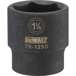 DEWALT DWMT75125OSP — Soquete de Impacto 1/2" Curto 1-1/8"