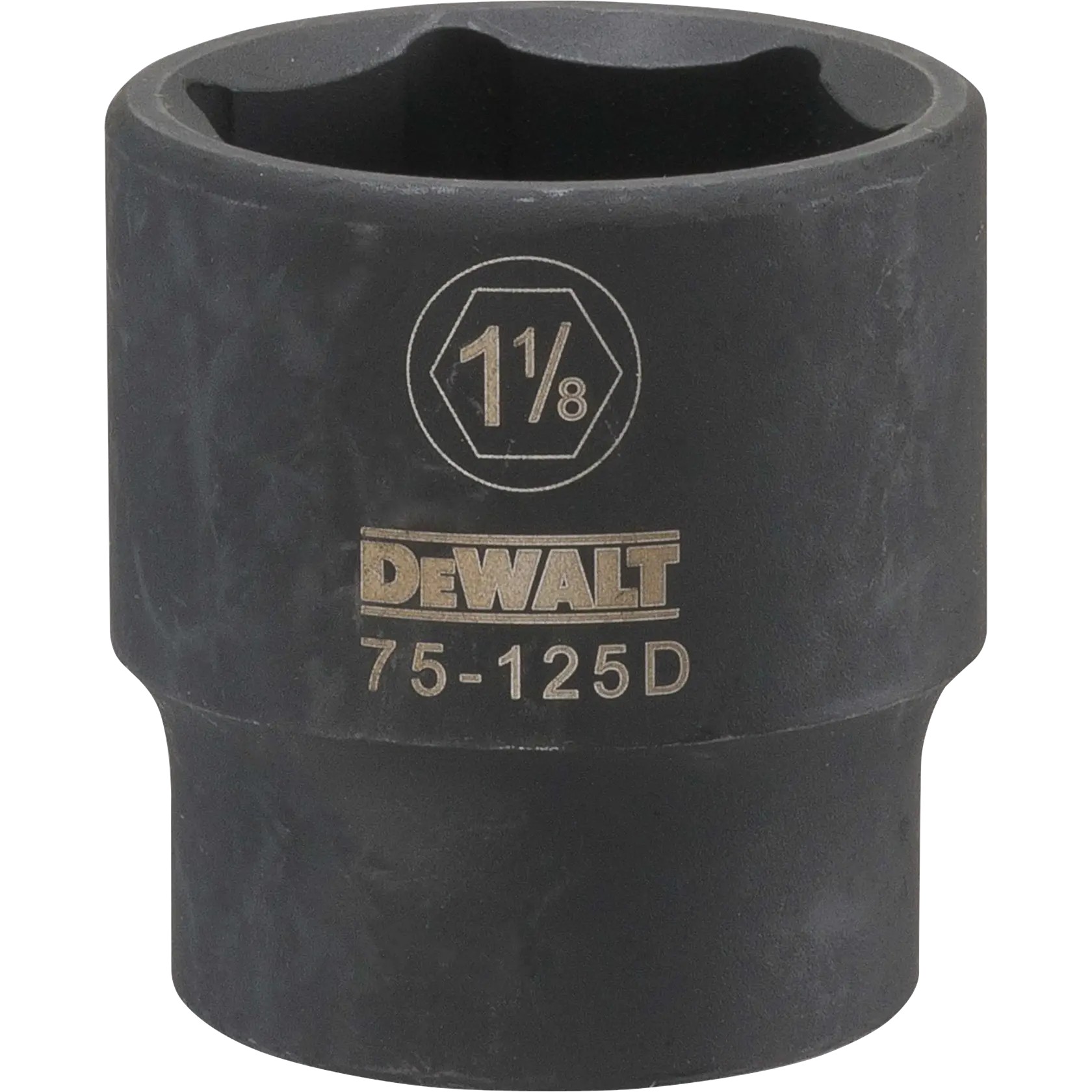 DEWALT DWMT75125OSP — Soquete de Impacto 1/2" Curto 1-1/8"