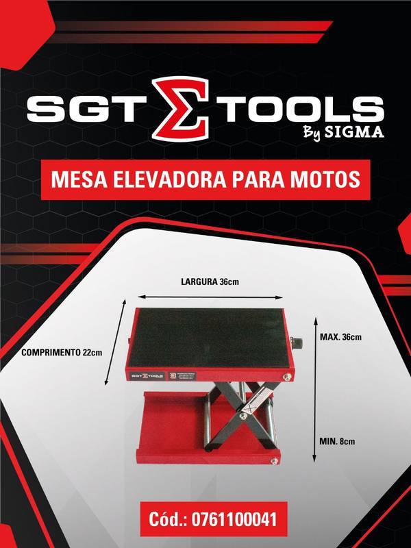 Mesa Elevadora para Motos
