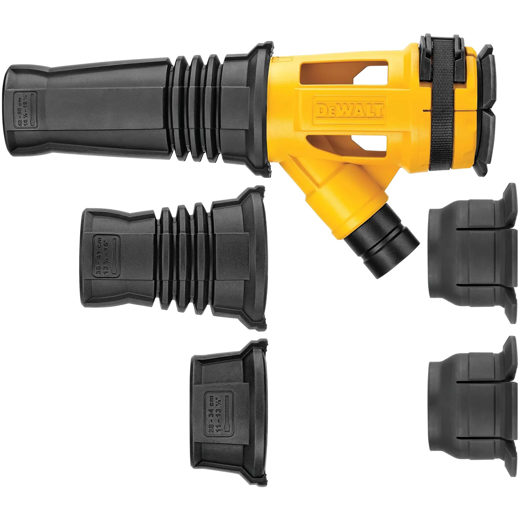 DEWALT DWH053 — Extrator de PÓ para Martelos Rompedores / Demolidores / Rotativos (Compatível com Martelos SDS Max e 1-1/8" Hex)