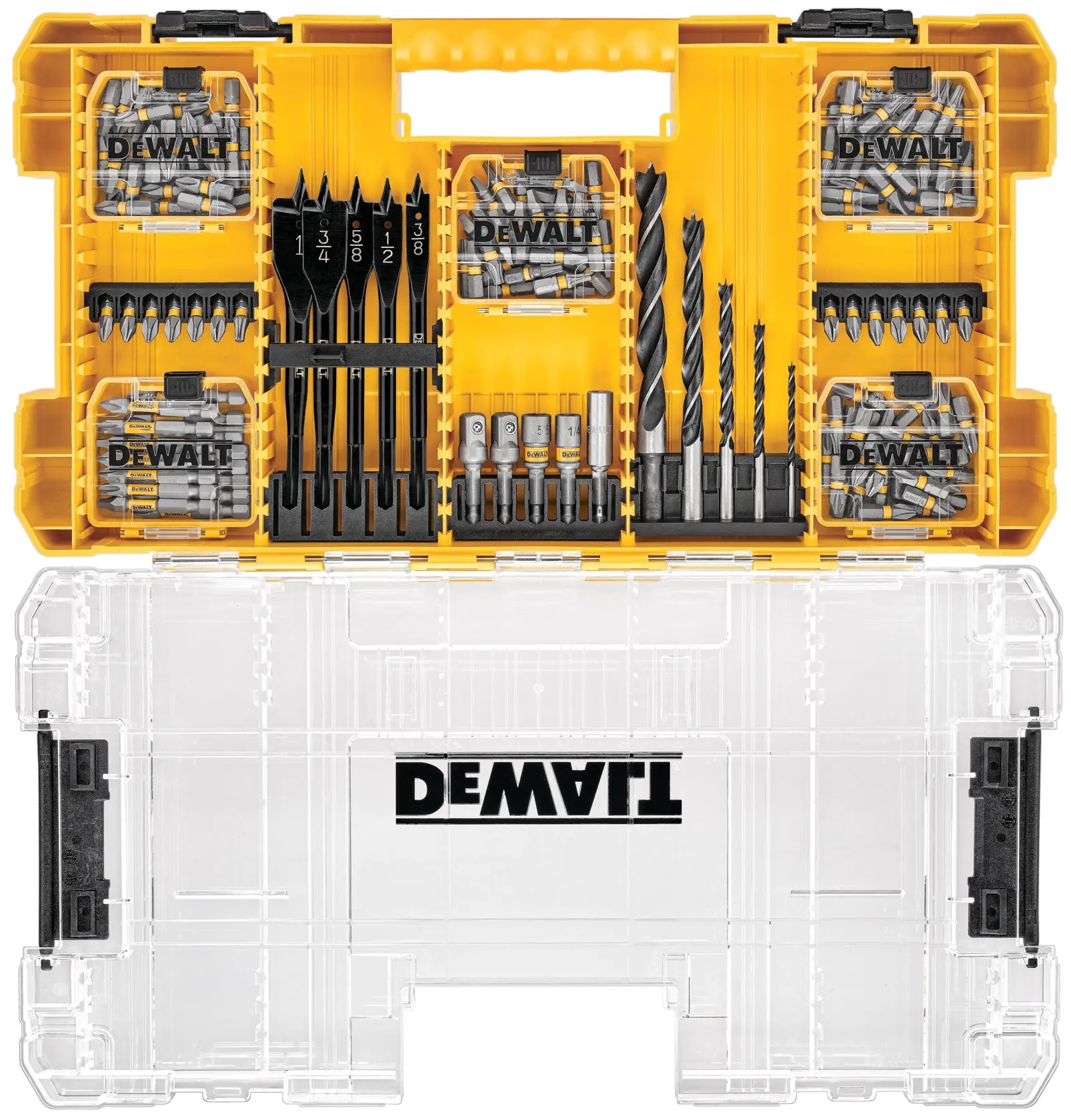 DEWALT DWAMF160 — KIT Bits/Brocas Maxfit Comp.tough Case+ 160PCS