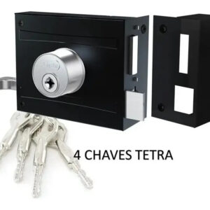 Fech. Sobrepor Tetra - (1701/100-PT)