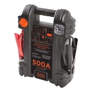 Black+decker JS500S-BR — Arrancador Auxiliar de Partida 500A 12V 14AH Bivolt