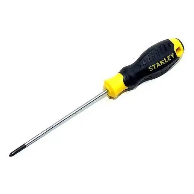 STANLEY STMT60801-840 — 1/8X4" PH0 Chave Emborrachada Cushiongrip™ Fenda Cruzada
