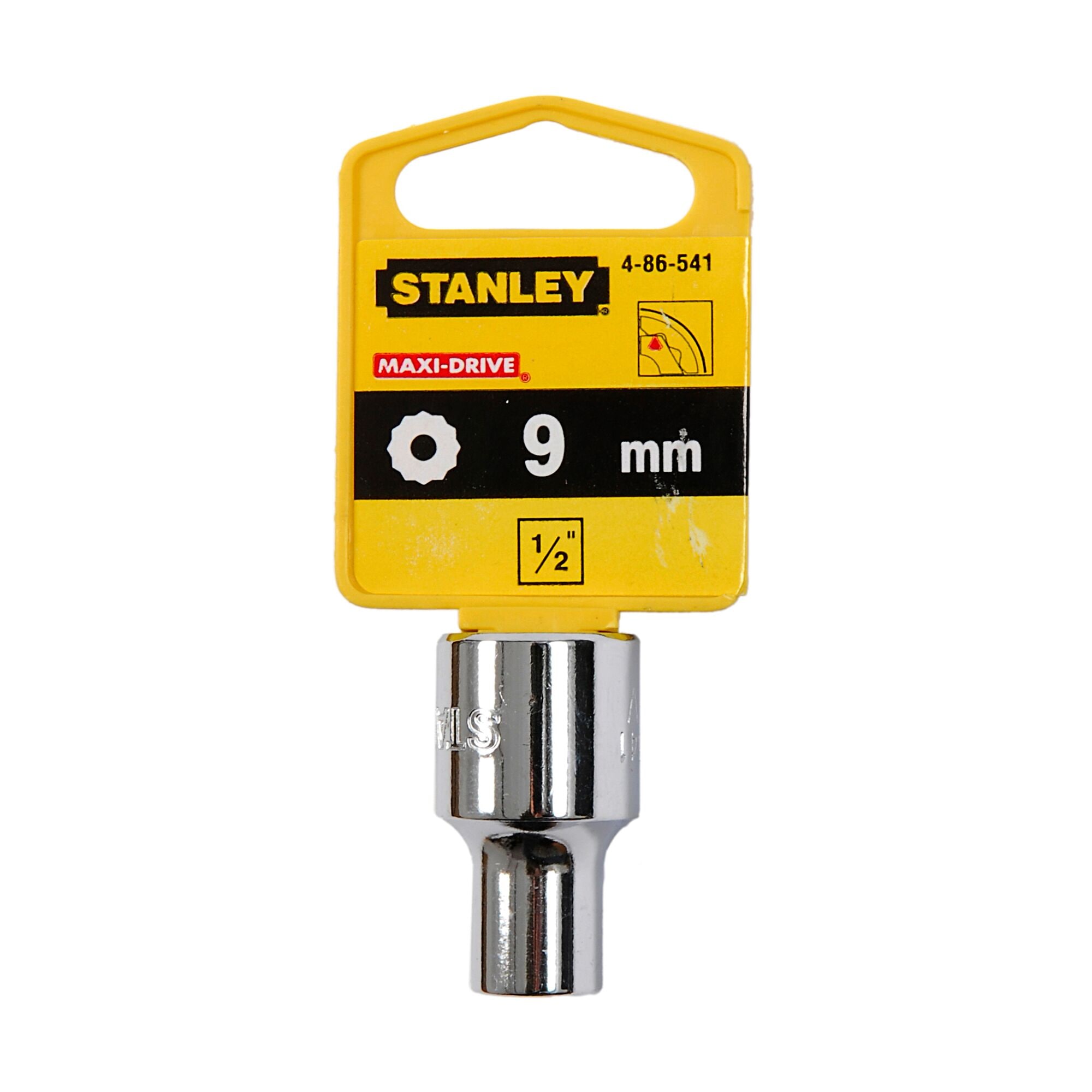 STANLEY 1/2"-9MM Soquete Estriado