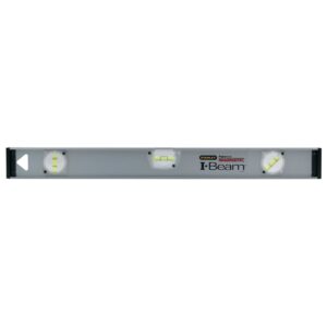 STANLEY 24"NIVEL de Aluminio C/Perfil Ref.viga I