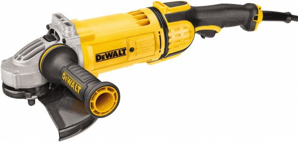 DEWALT DWE4579NB2 — Esmerilhadeira 9"(230MM) 2700W 220V S/Botão Trava Uso Contínuo (Nacional)