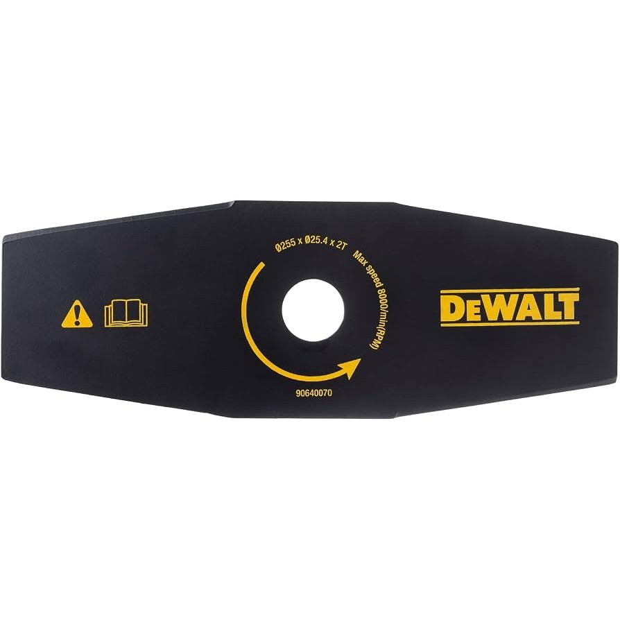 DEWALT DT20654-LA — Lâmina de Corte com 2 Pontas, 25.5 CM, para Roçadeira Mod. DCSB970BE, DEWALT