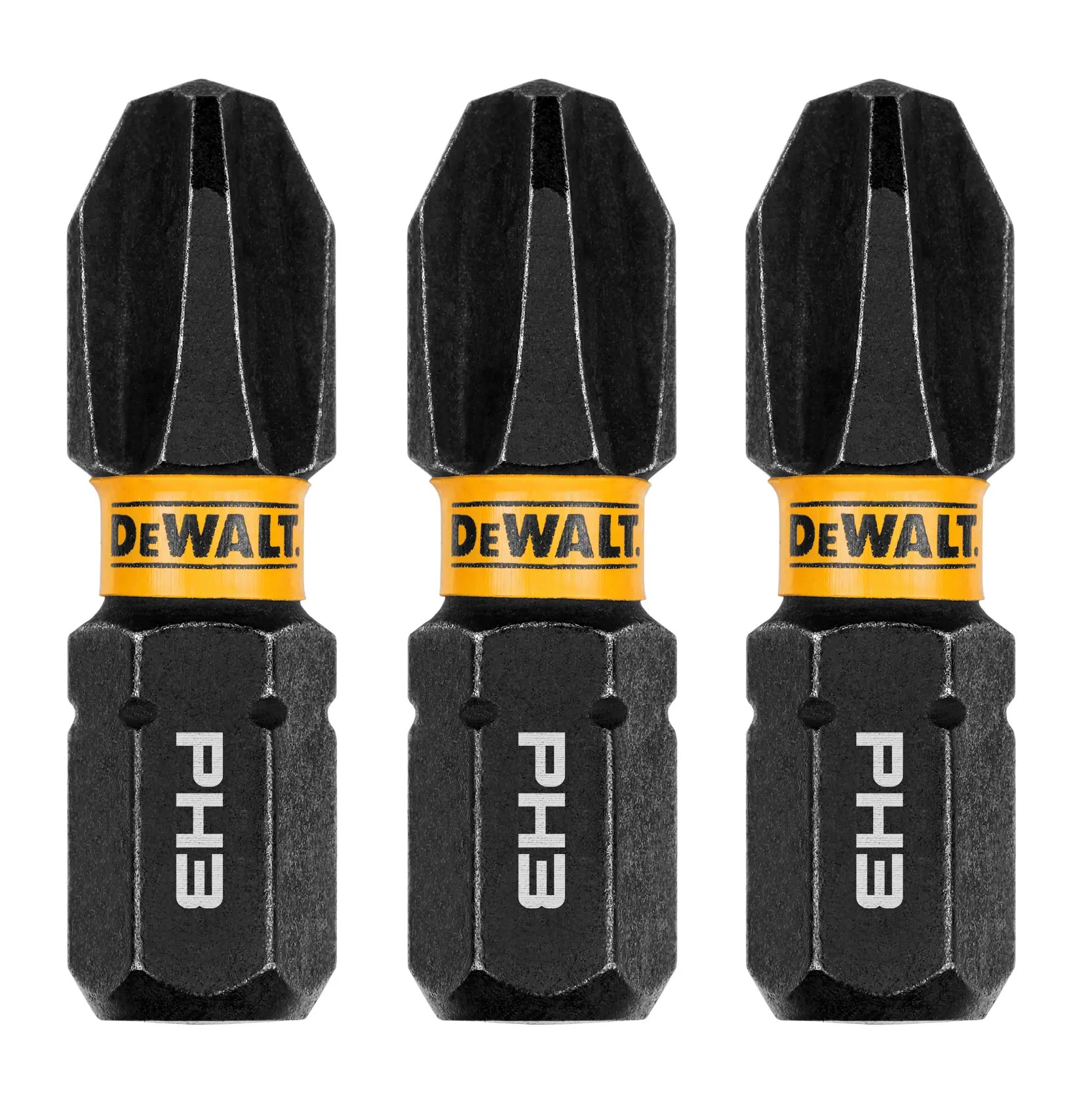 DEWALT DWAF1PH3IR3 — Ponta PH#3 Flextorq 1" - 3 PC